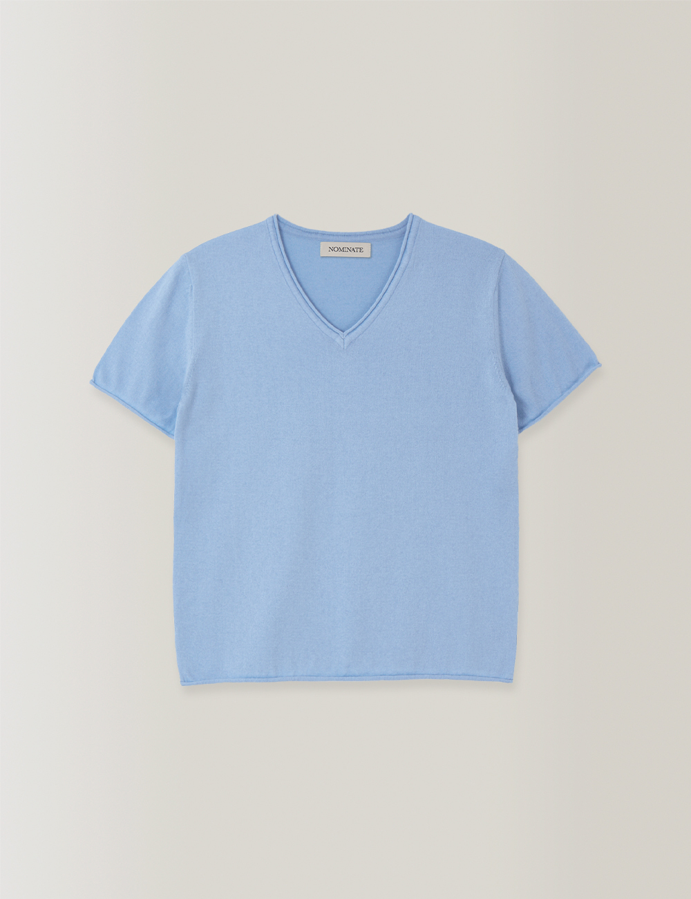 [2차] Summer Daily Vneck Knit (Light Blue)